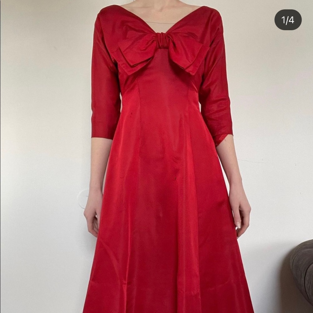 Vintage red dress